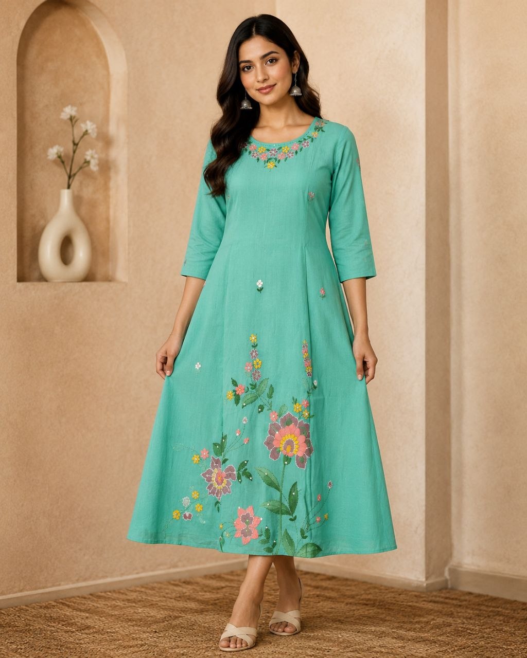 Seafoam Mint Dress